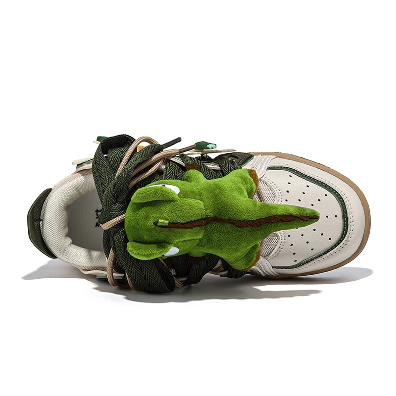 艾米与麦麦 Amy & Mai Dinosaur Bread Sneakers — фото 2