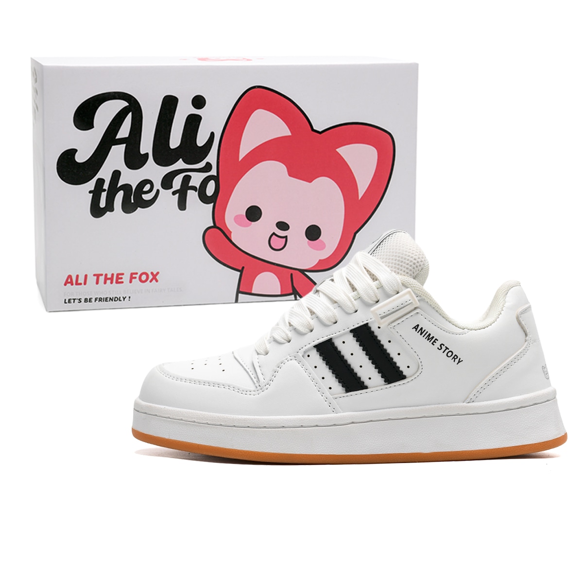 Ali The Fox Balance Lightweight Low Sneakers — фото 6