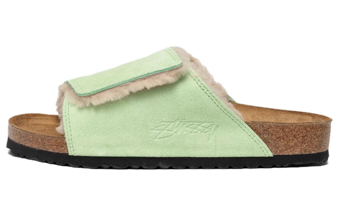 Birkenstock Stussy x Birkenstock Green Slides
