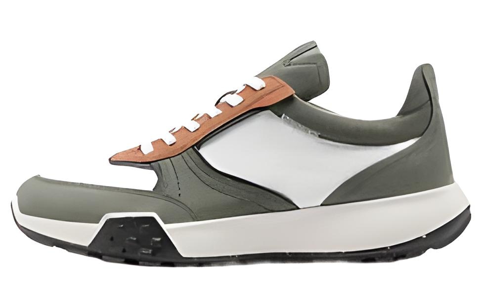 ecco/爱步 Ecco Retro Comfort Sneaker Olive