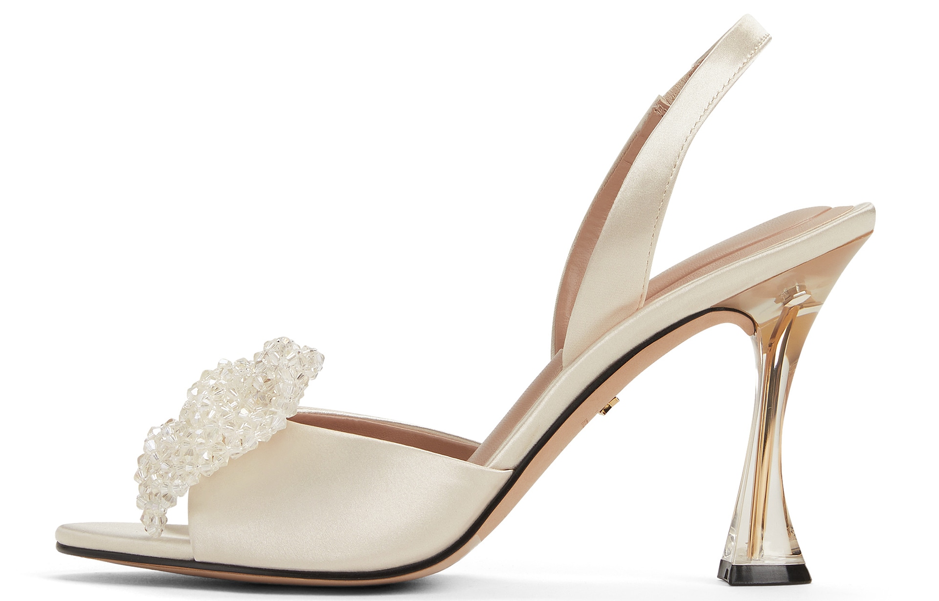 Charles&Keith CHARLESKEITH ck 9.3cm SilverChampagne — фото 4