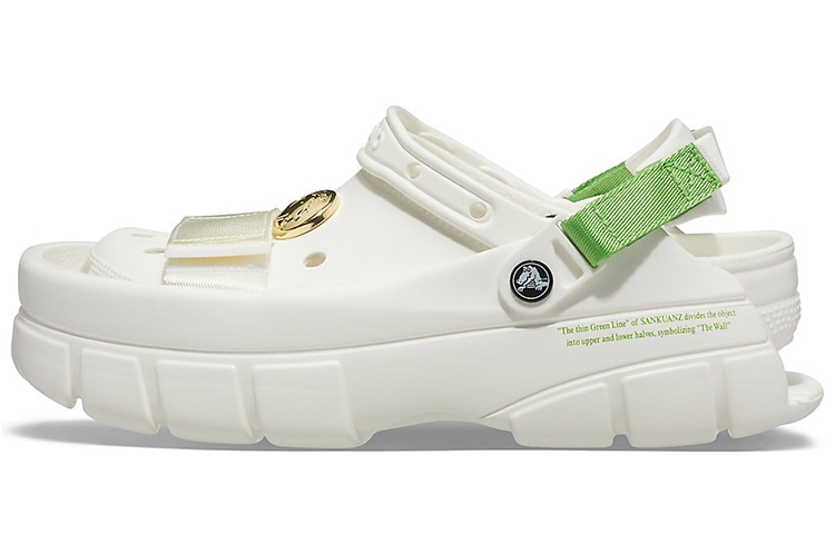 SANKUANZ x Crocs White