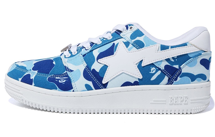 A BATHING APE ABC Camo Bape Sta Low Blue