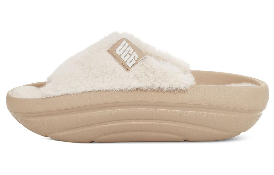 UGG Suede Slide Sandals Cream