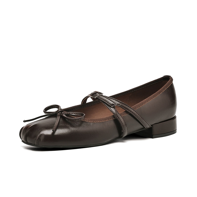 达芙妮 DAPHNE DAPHNE Mary Jane Bow Heel