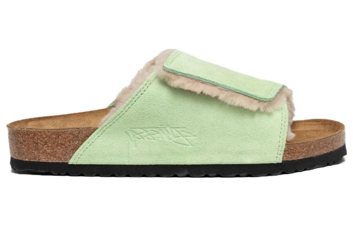 Birkenstock Stussy x Birkenstock Green Slides — фото 1