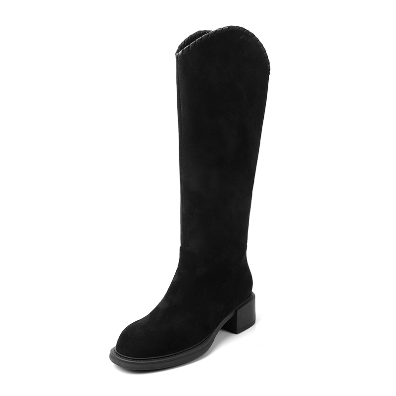 Yeezyy Reezy Yeezy Reezy Suede Over-the-Knee Boots