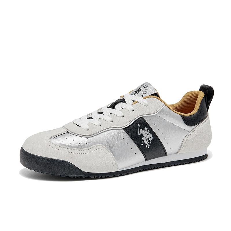 U.S. Polo Assn. Low Top Sneakers Black Beige — фото 2