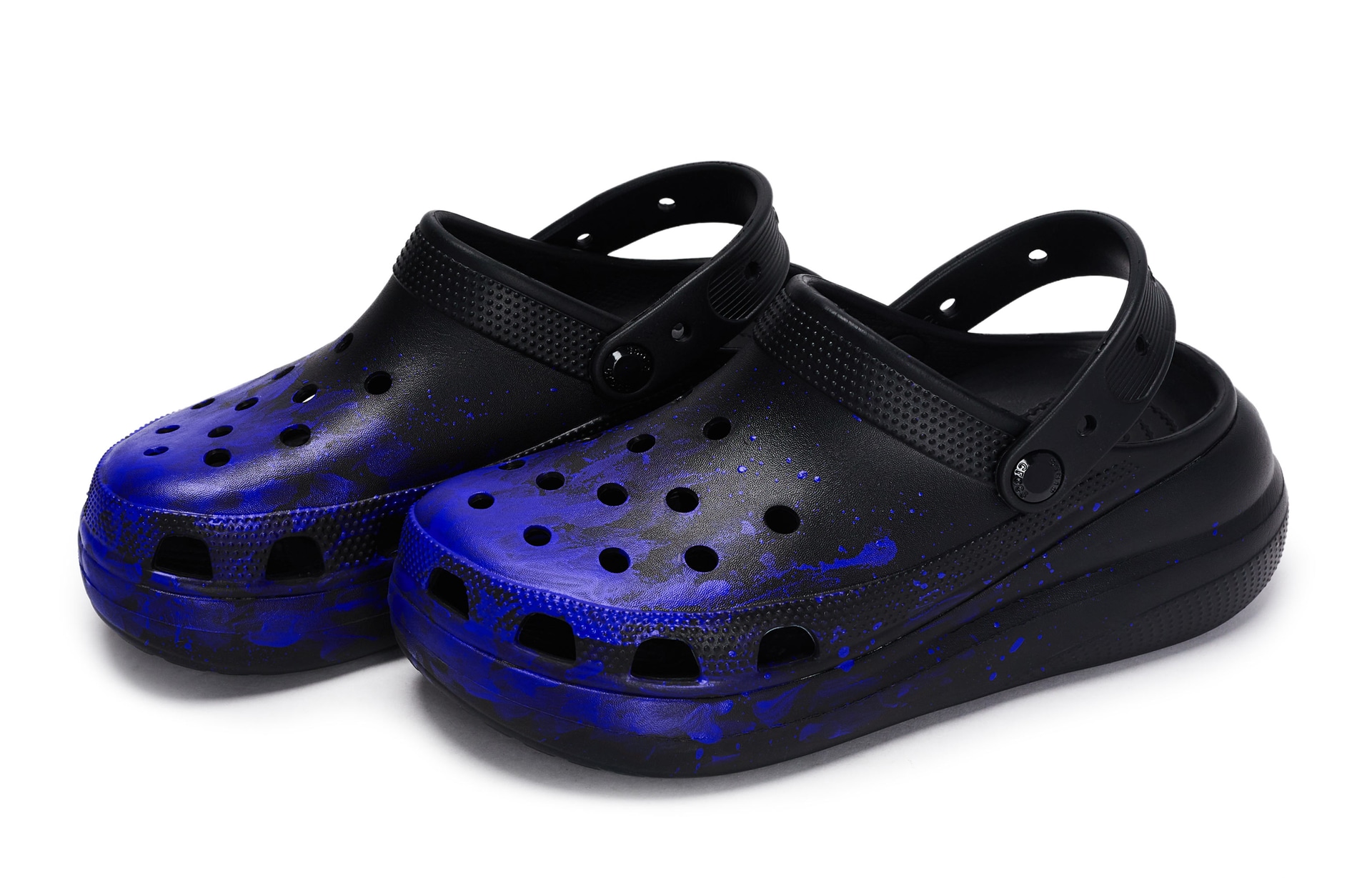 Crocs Classic Clog Black Blue — фото 3