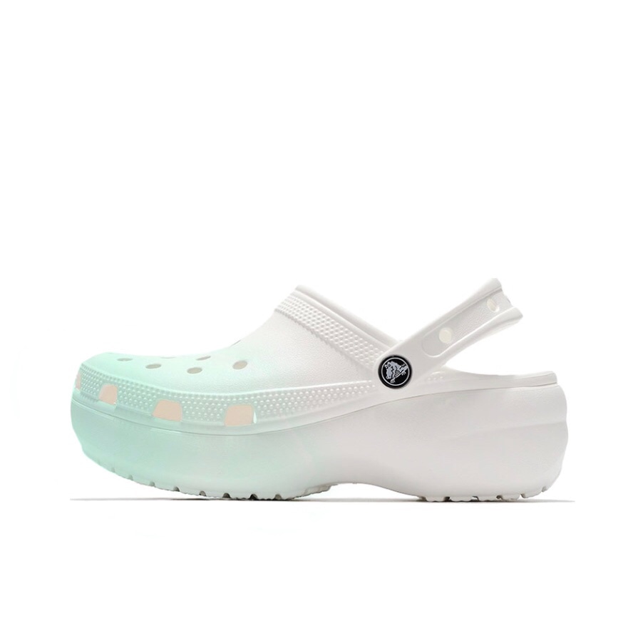Crocs Classic Platform Clog Green