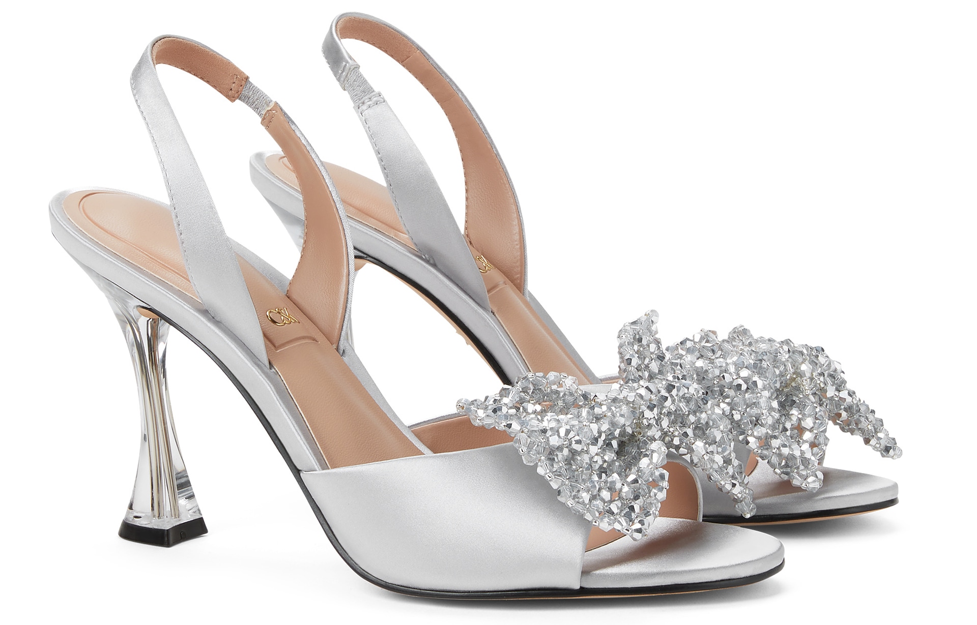 Charles&Keith CHARLESKEITH ck 9.3cm SilverChampagne — фото 1