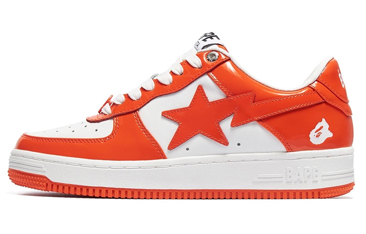 Кроссовки A BATHING APE STA White Orange