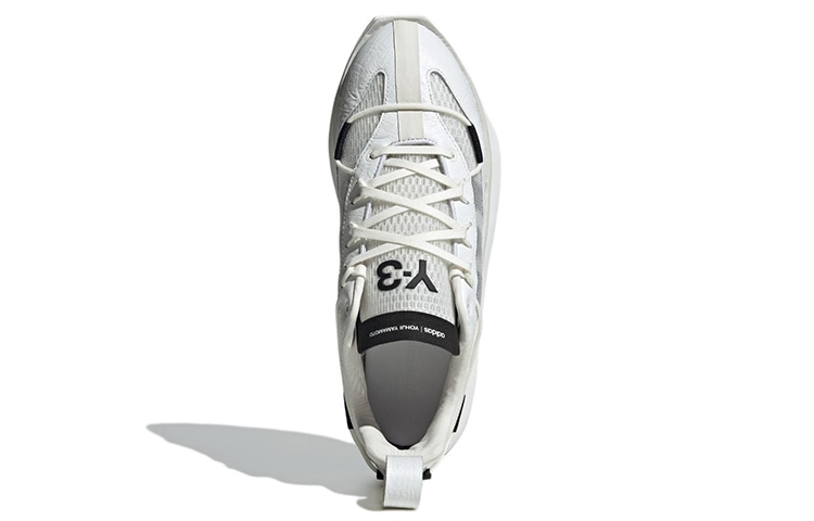 Y-3 Shiku Run White Grey — фото 4
