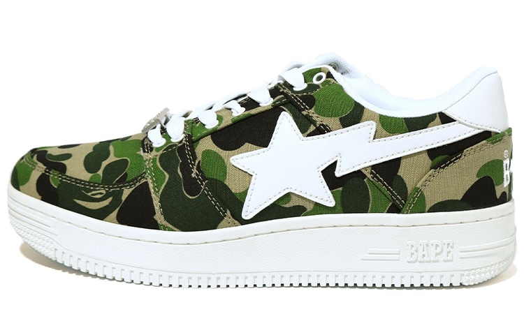 Кроссовки A BATHING APE STA Low Green Camo
