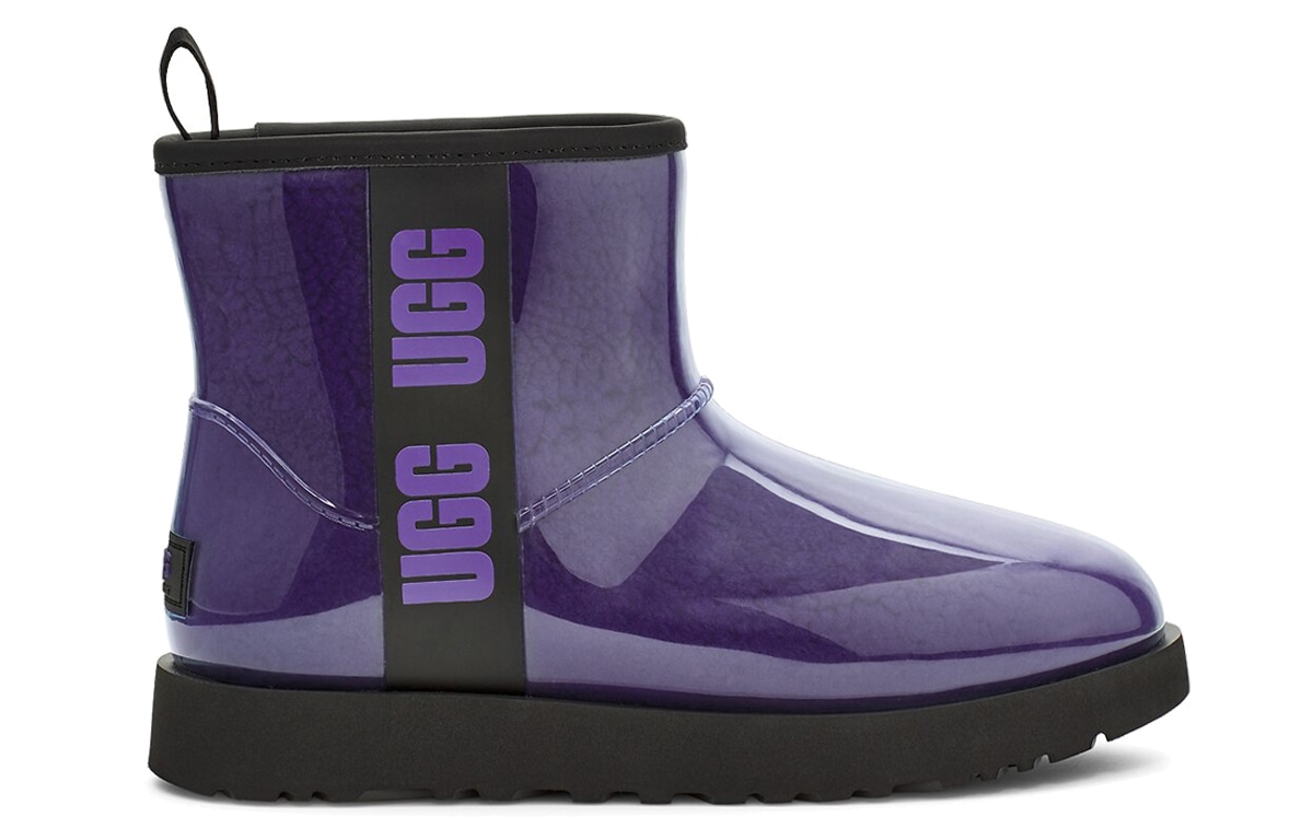Ugg Classic Clear Mini Black Purple — фото 1