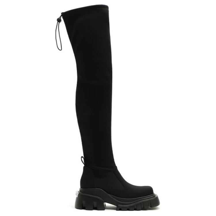 Daphne Lab Over-the-Knee Boots Black — фото 1