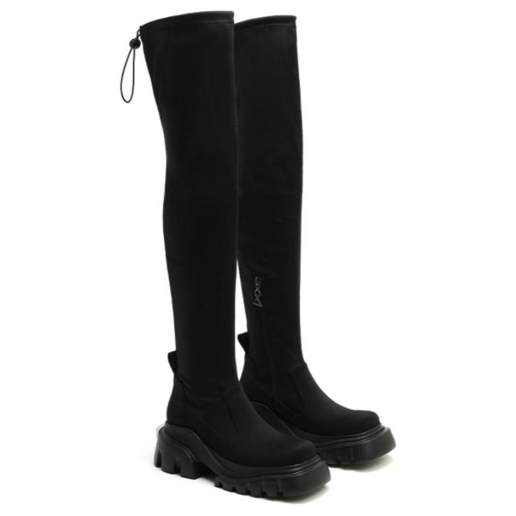 Daphne Lab Over-the-Knee Boots Black — фото 3