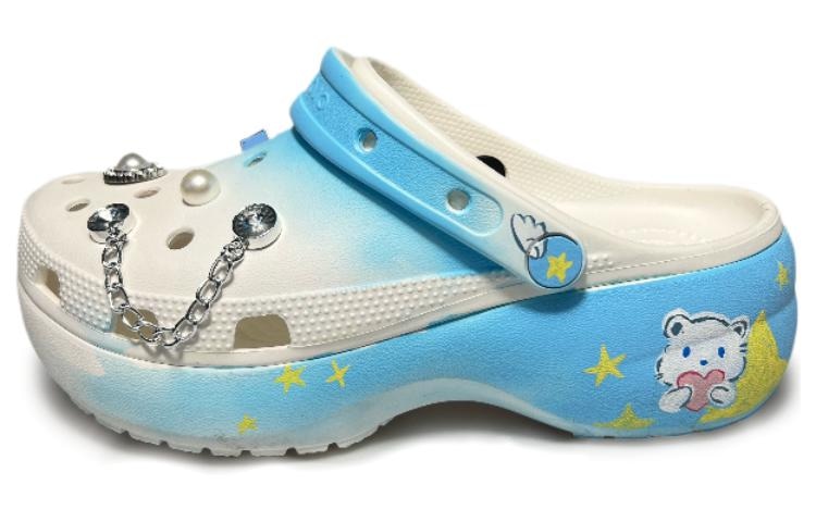 Crocs Classic Lined Blue White