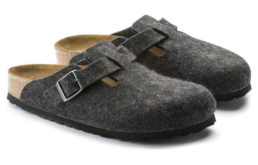 Birkenstock Stone Gray Clogs — фото 3