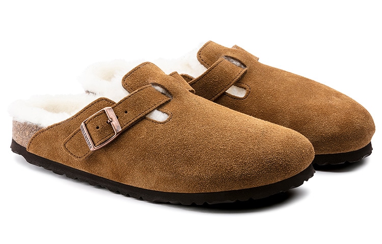 Birkenstock Boston Shearling Brown — фото 3