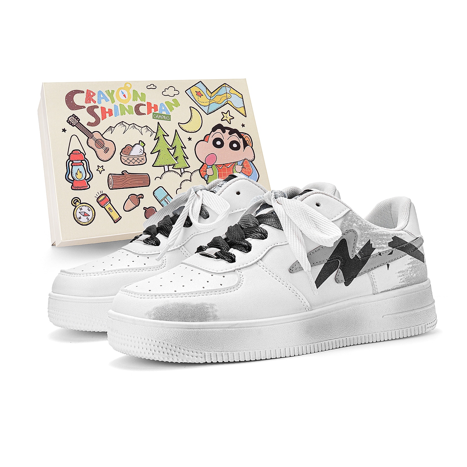 Crayon Shinchan Low Sneakers — фото 6
