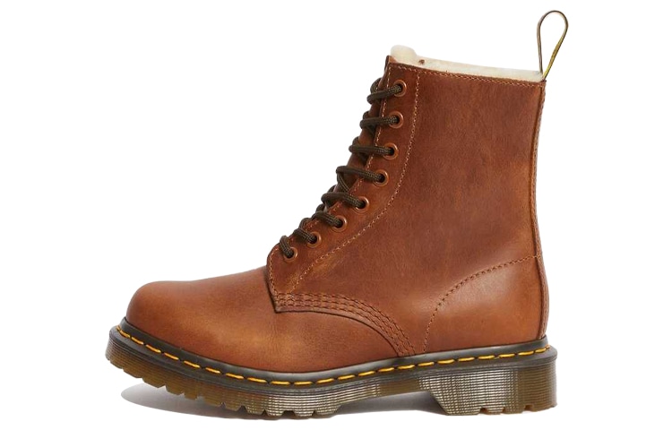 Ботинки DR.MARTENS Dr. Martens 1460 Faux Fur Lined Brown