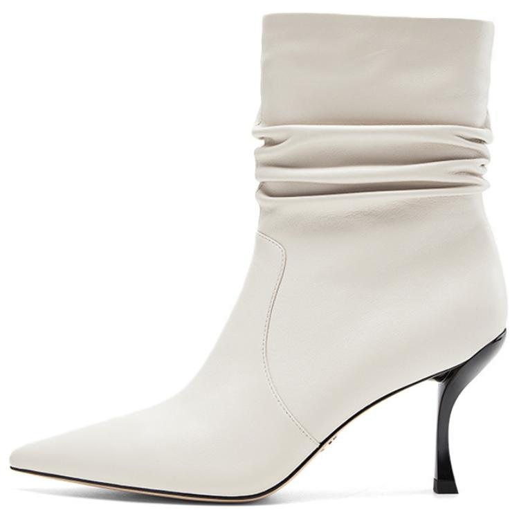 NINE WEST/玖熙 Nine West Stacked Heel Ankle Boots