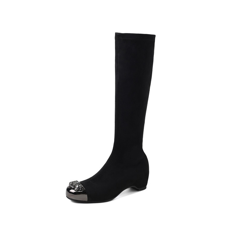 Yeezyy Reezy Yeezy Reezy Suede Over-the-Knee Boots 2025