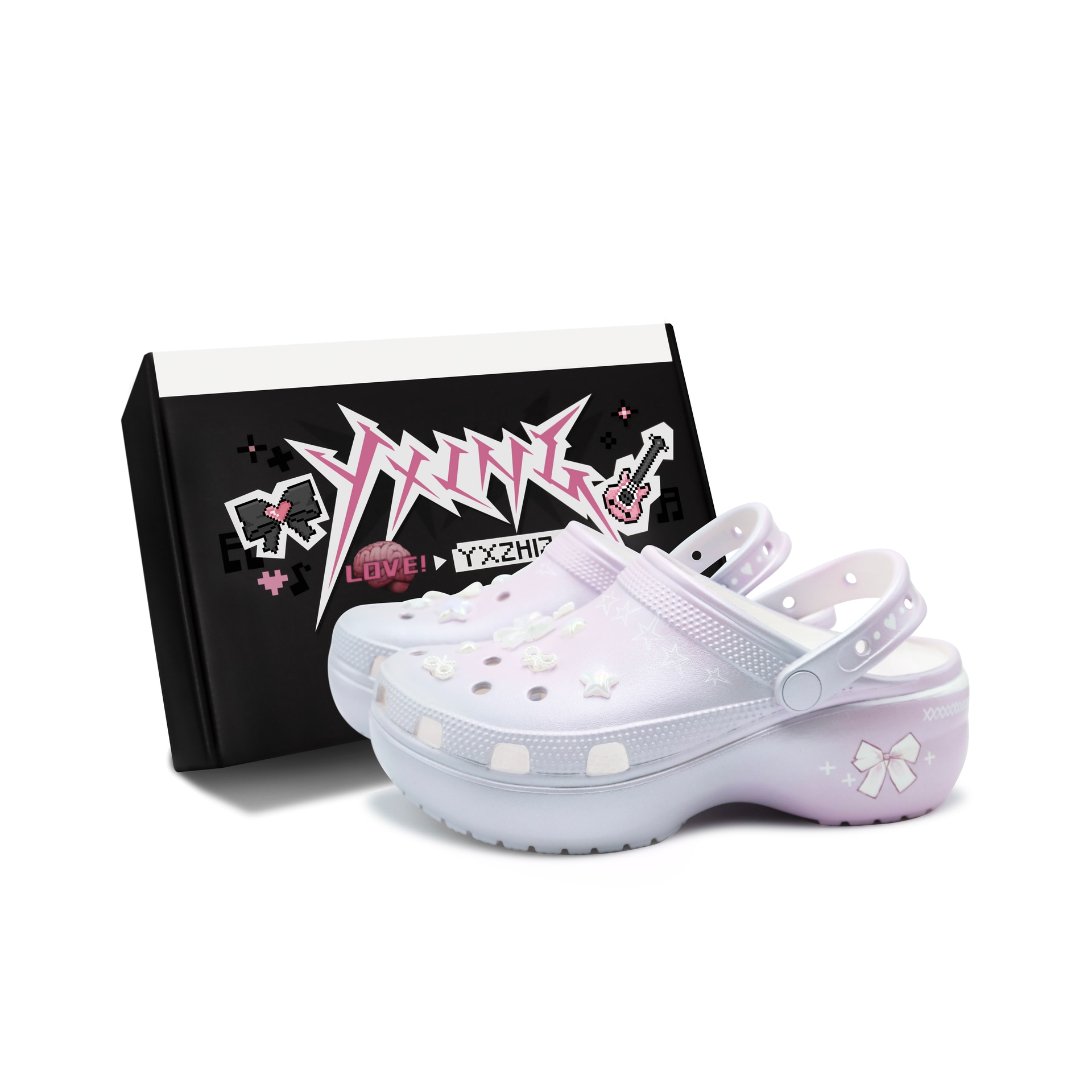 Crocs Classic Clog Silver Pink