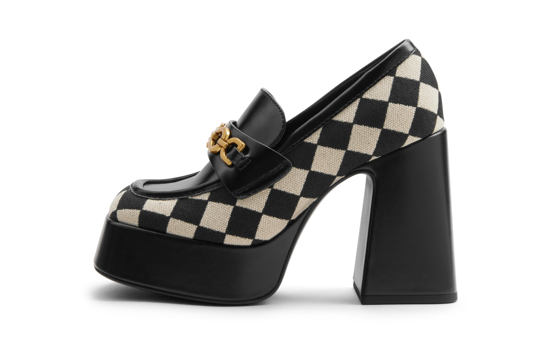 CHARLES&KEITH Charles & Keith Retro Block Heel Pumps