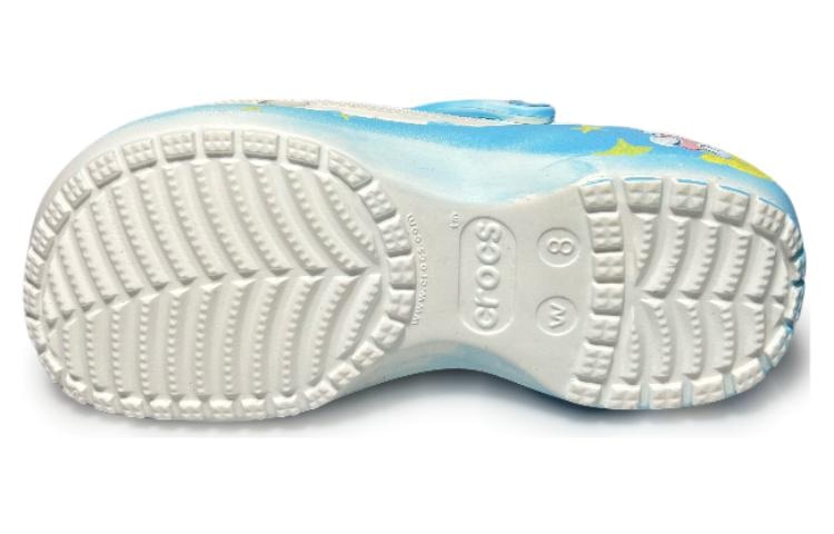 Crocs Classic Lined Blue White — фото 4