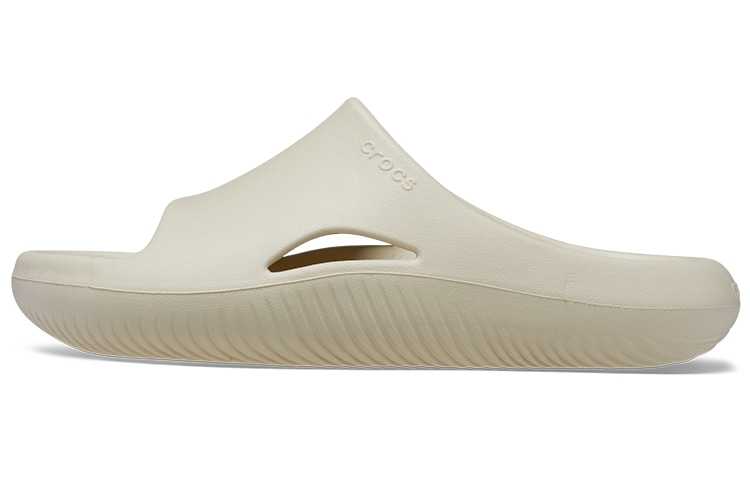 Crocs Bone White Slides
