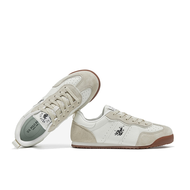 U.S. Polo Assn. Low Top Sneakers Black Beige — фото 9