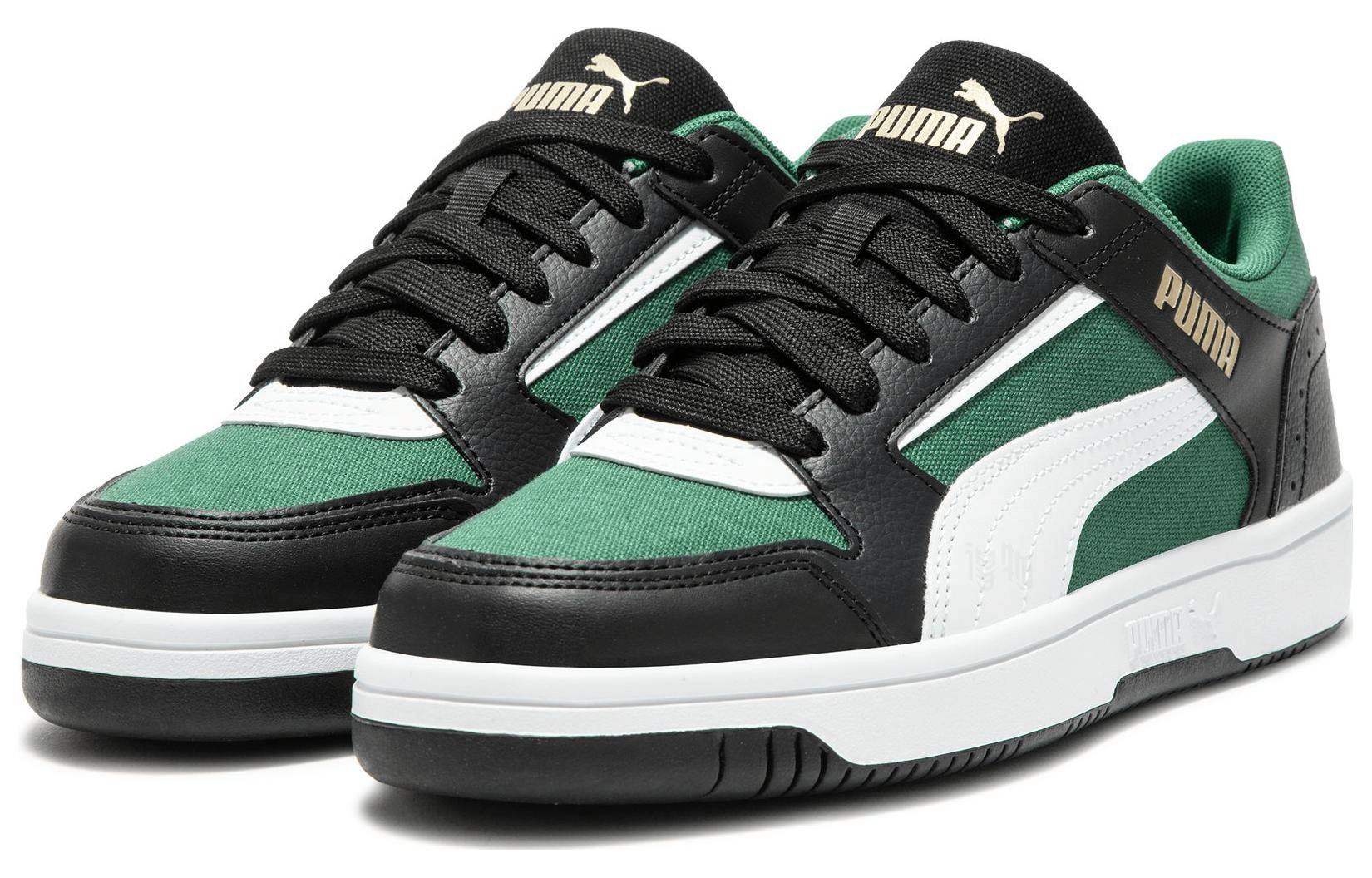 Puma REBOUND Joy Green White Black — фото 2