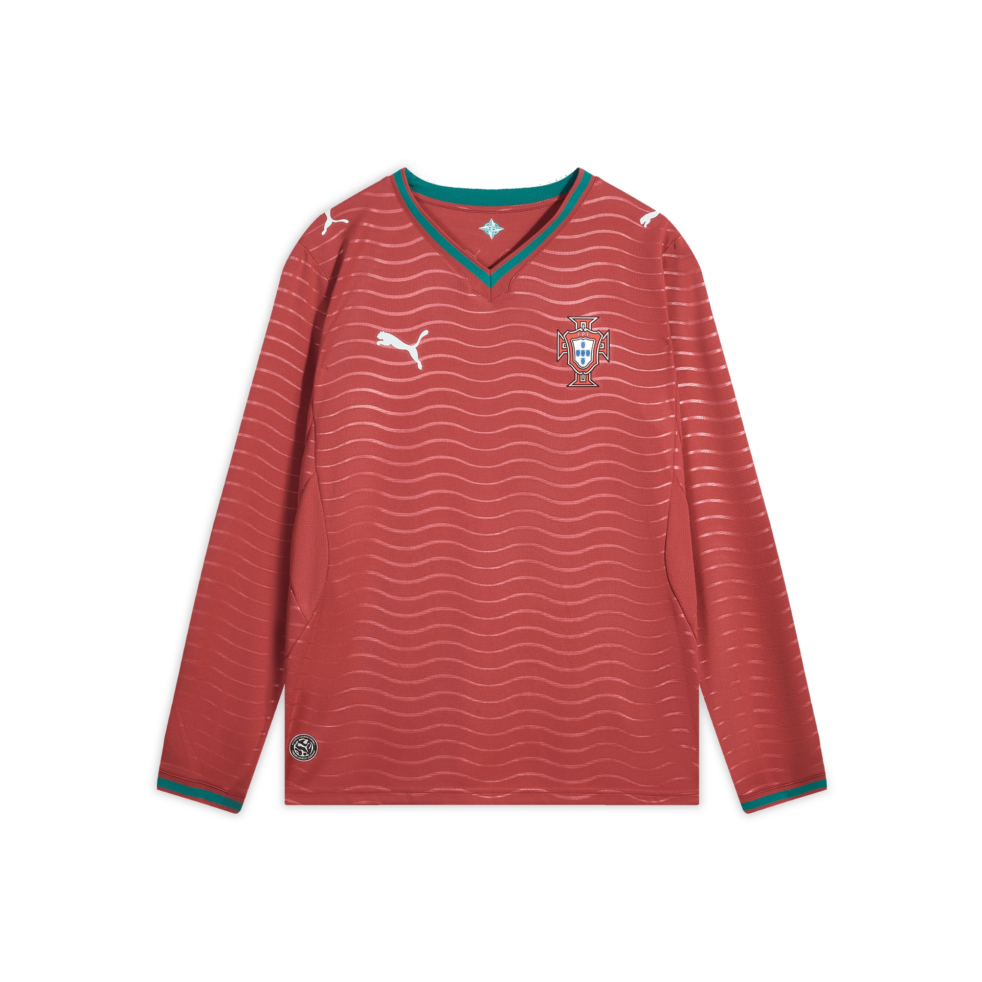 Puma Portugal 2026 Long Sleeve Home Replica Jersey V