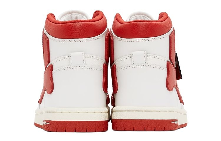 Amiri Skel-Toe Hi White Red — фото 4