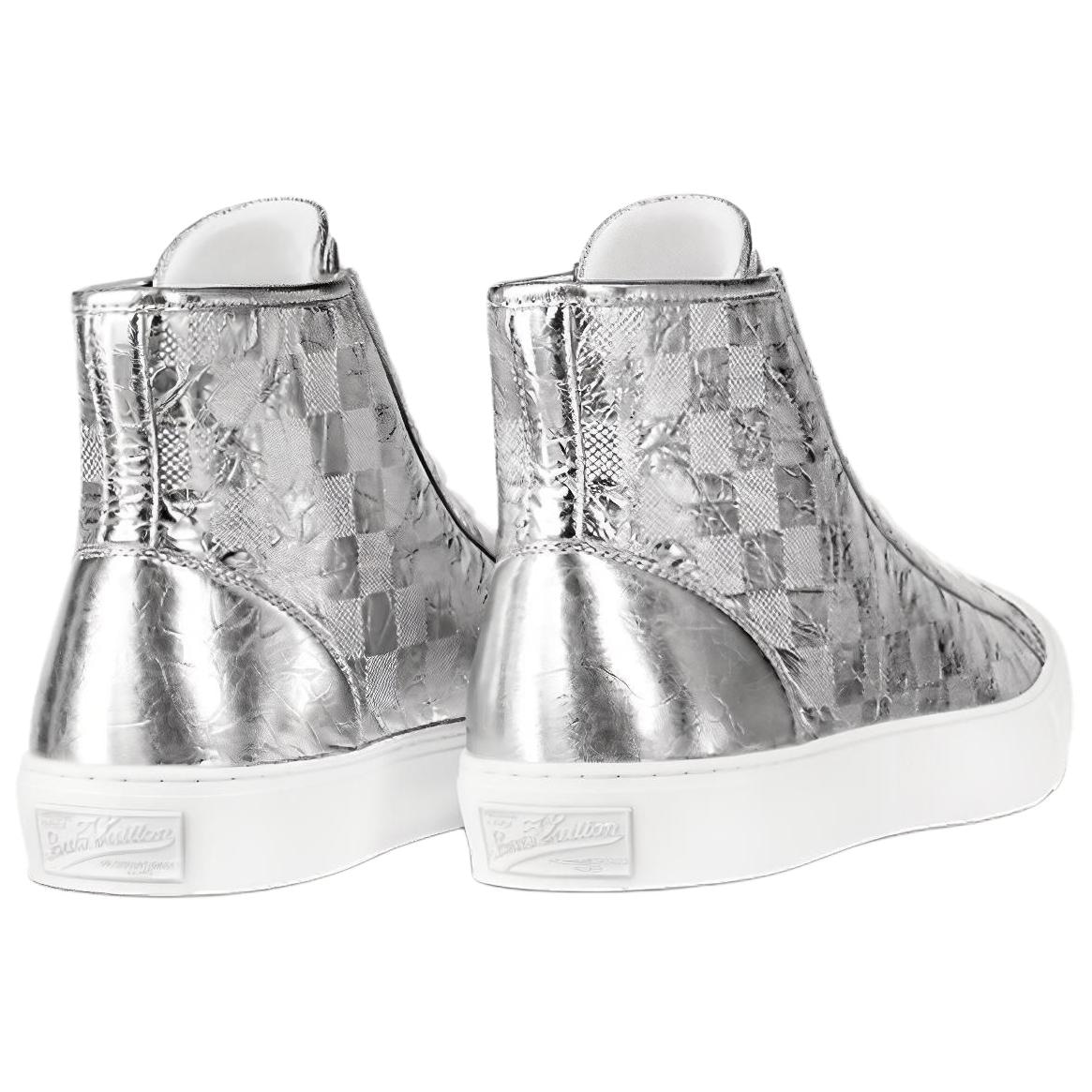 Louis Vuitton Tattoo High Top Silver — фото 2