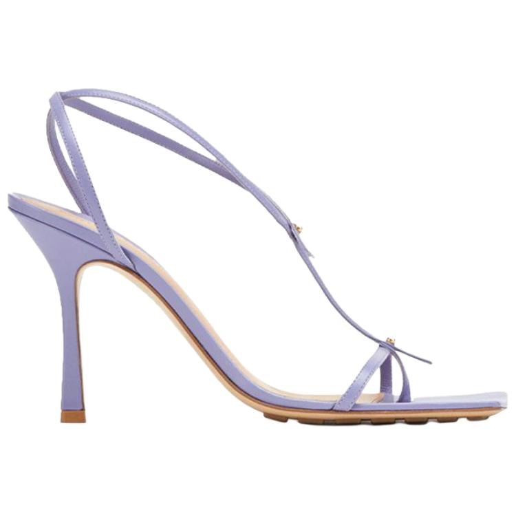 Bottega Veneta Stretch Sandals Purple — фото 1