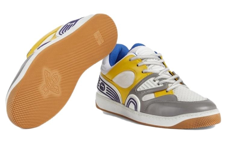 Gucci Basket White Grey Yellow — фото 5