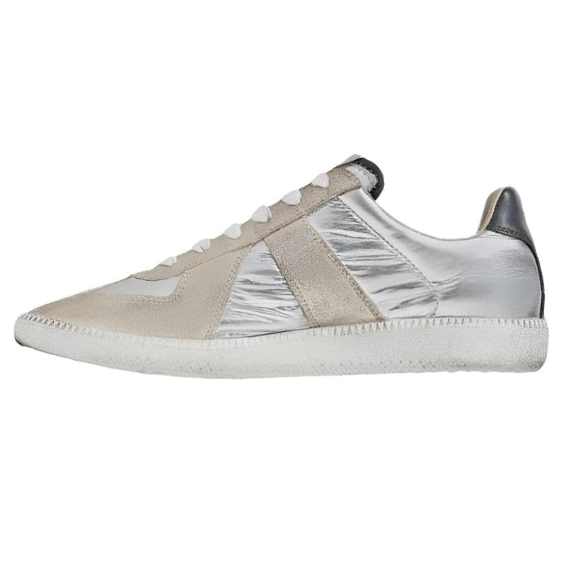 Кроссовки Maison Margiela/马吉拉 Maison Margiela Replica Low Top Sneakers Silver