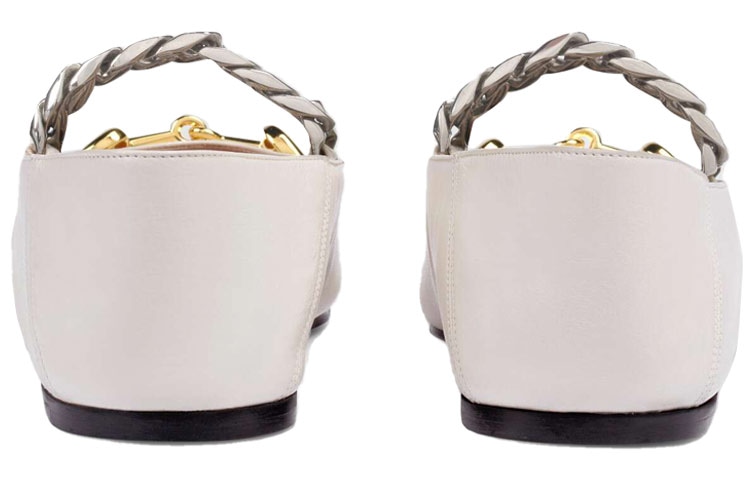Gucci Horsebit Loafer White — фото 3