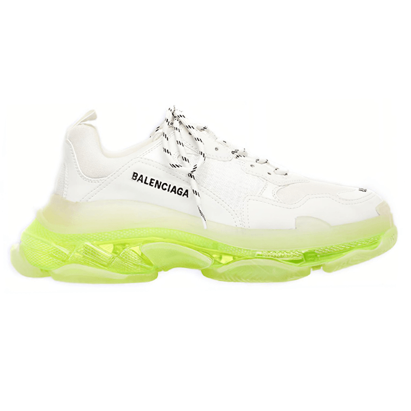 Balenciaga Triple S White Green — фото 1