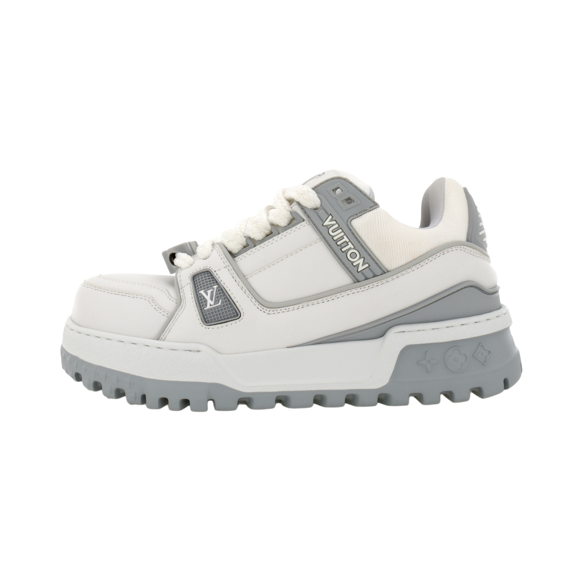 Кроссовки Louis Vuitton Trainer Maxi White Grey