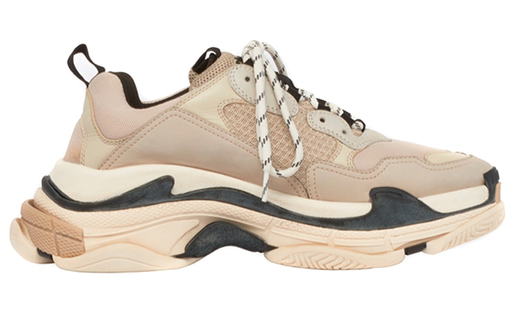 Balenciaga Triple S Beige Black — фото 1