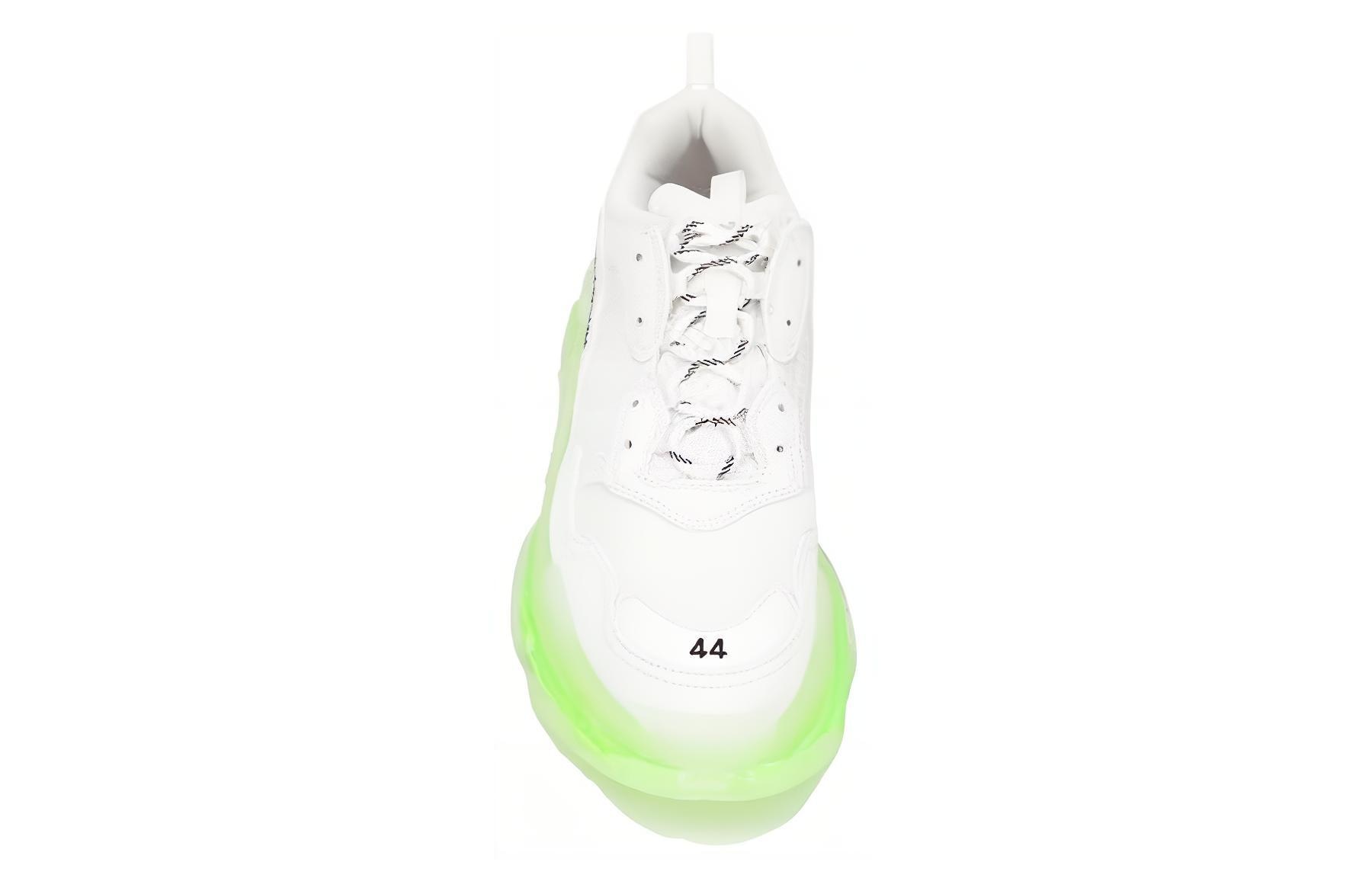 Balenciaga Triple S White Green — фото 2
