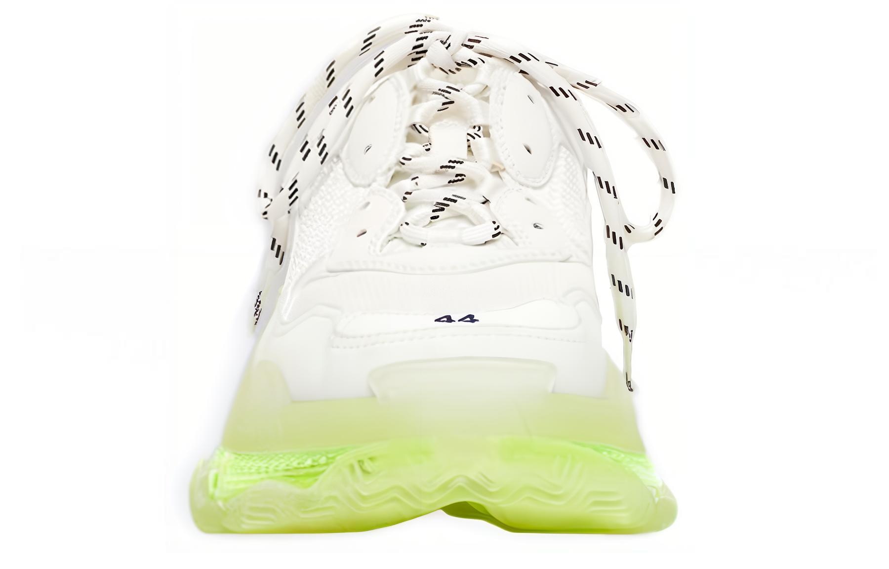 Balenciaga Triple S White Green — фото 3