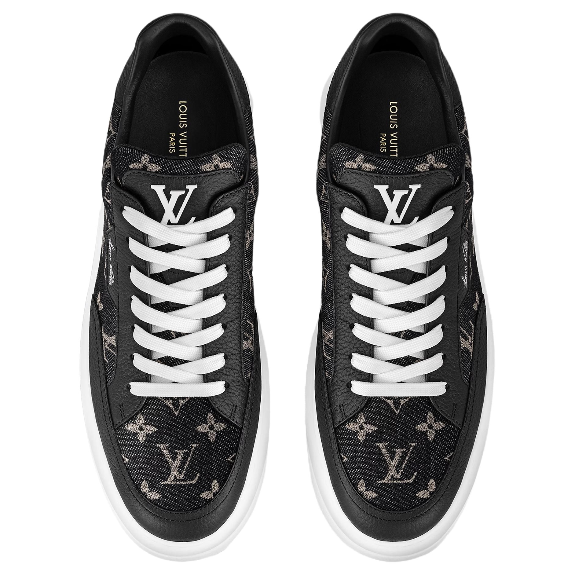 Louis Vuitton Beverly Hills Low Sneakers Black — фото 3