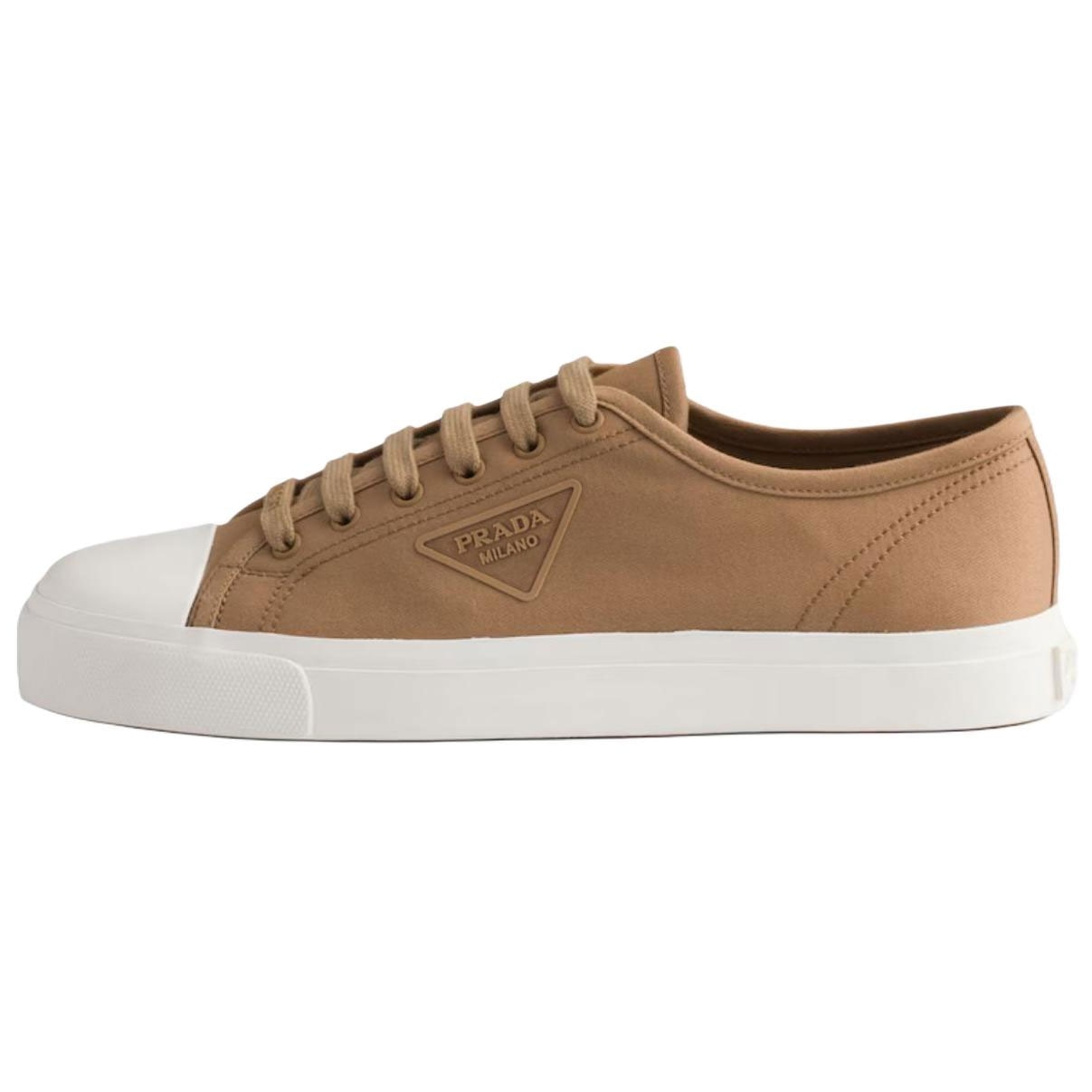 Prada Canvas Low Brown