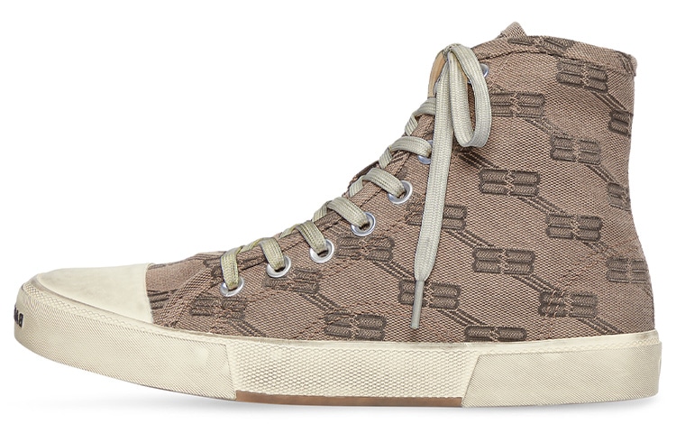 Balenciaga Paris High Top Brown