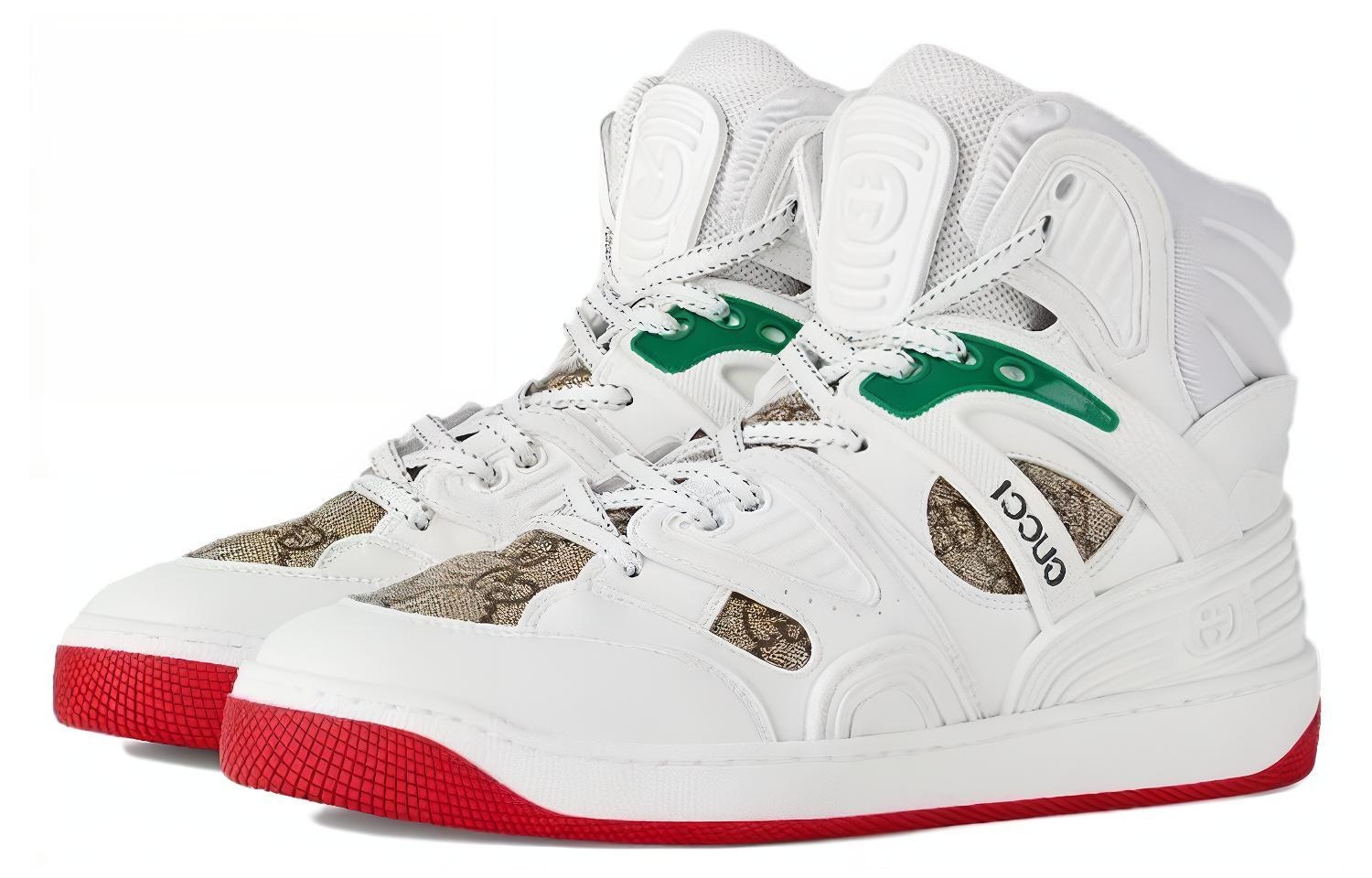 GUCCI/古驰 Gucci Basket High-Top White